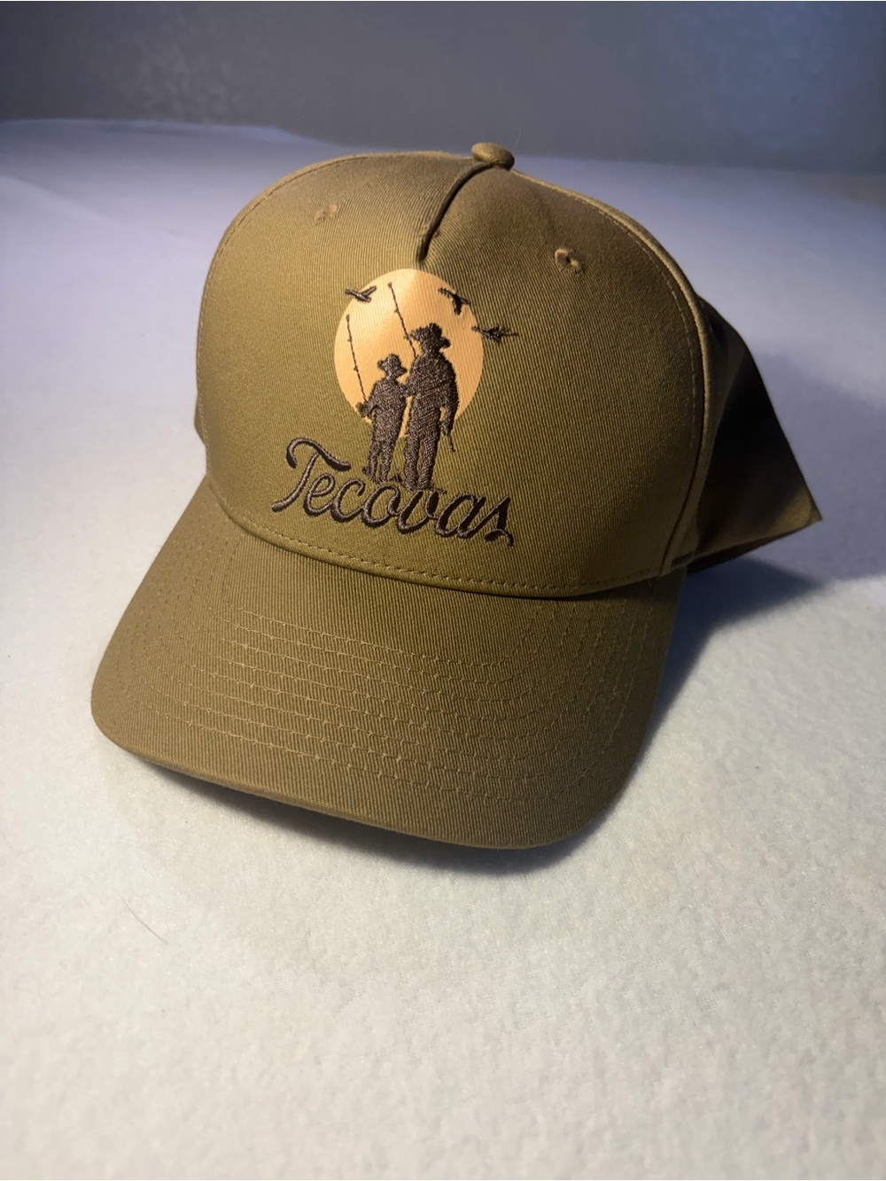 Tecovas Olive Tan Logo Baseball Cap